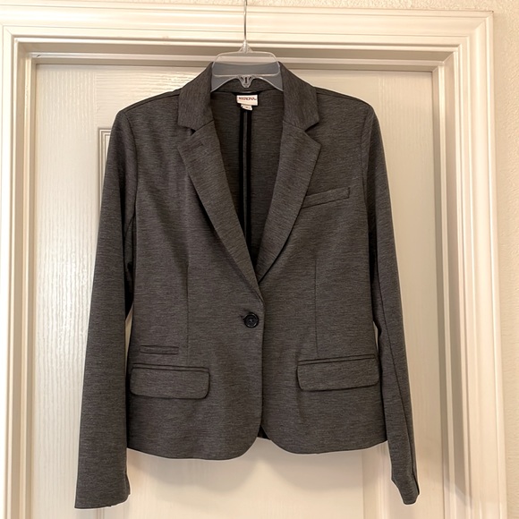 Merona Gray Junior Blazer - Picture 2 of 5